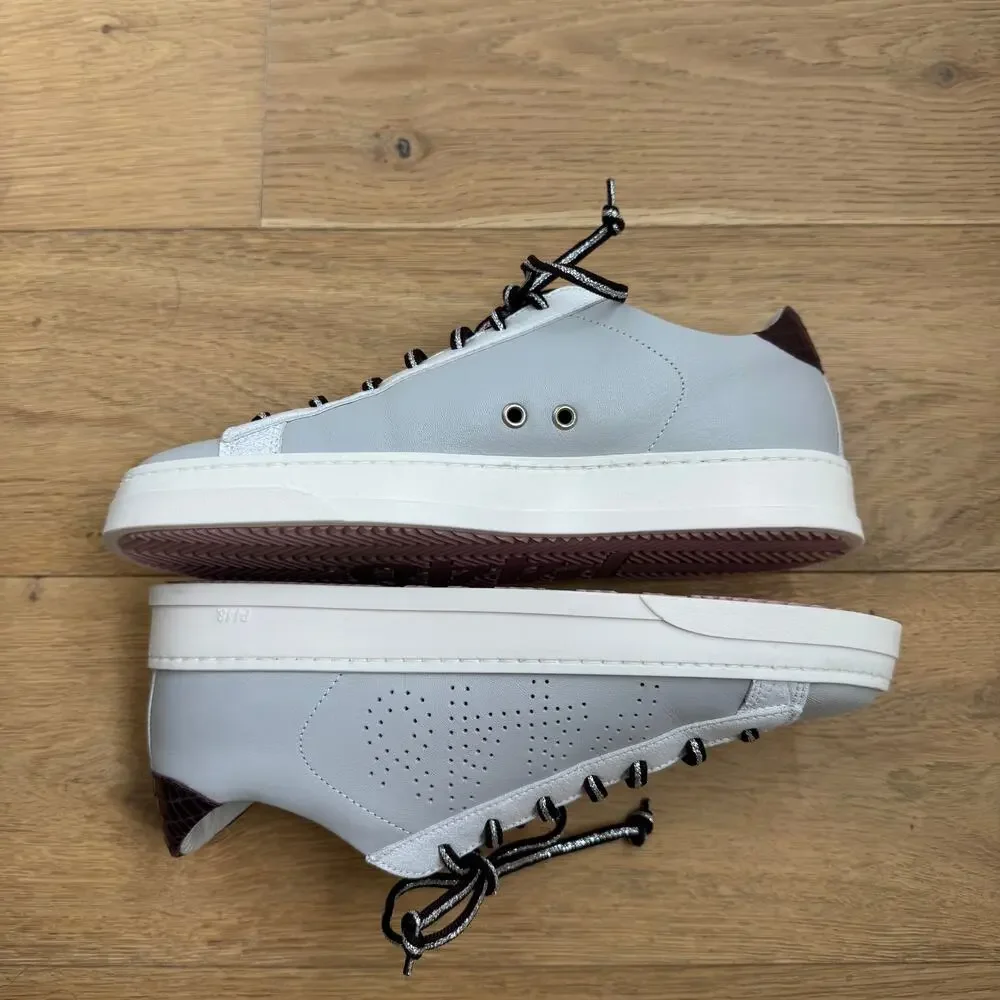 P448 Jack Perforated Sneaker Pastel/Lilac Leather Casual EU 38/7.5 US NEW